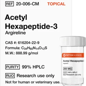 Acetyl Hexapeptide-3 (Argireline) 200mg (Topical)