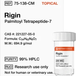 Rigin 200mg (Palmitoyl Tetrapeptide-7) (Topical)