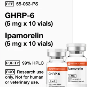 GHRP-6 (5mg x 10) Ipamorelin (5mg x 10)